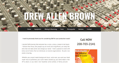 Desktop Screenshot of drewallenbrown.com